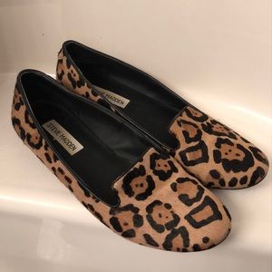 Steve Madden cheetah loafers
